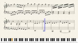 Deemo - Shadow in the mirror (Piano)