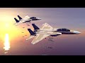 Satisfying Destruction + Other Cool Stuff #3 Feat. Newly Built F-15 Eagle | Besiege