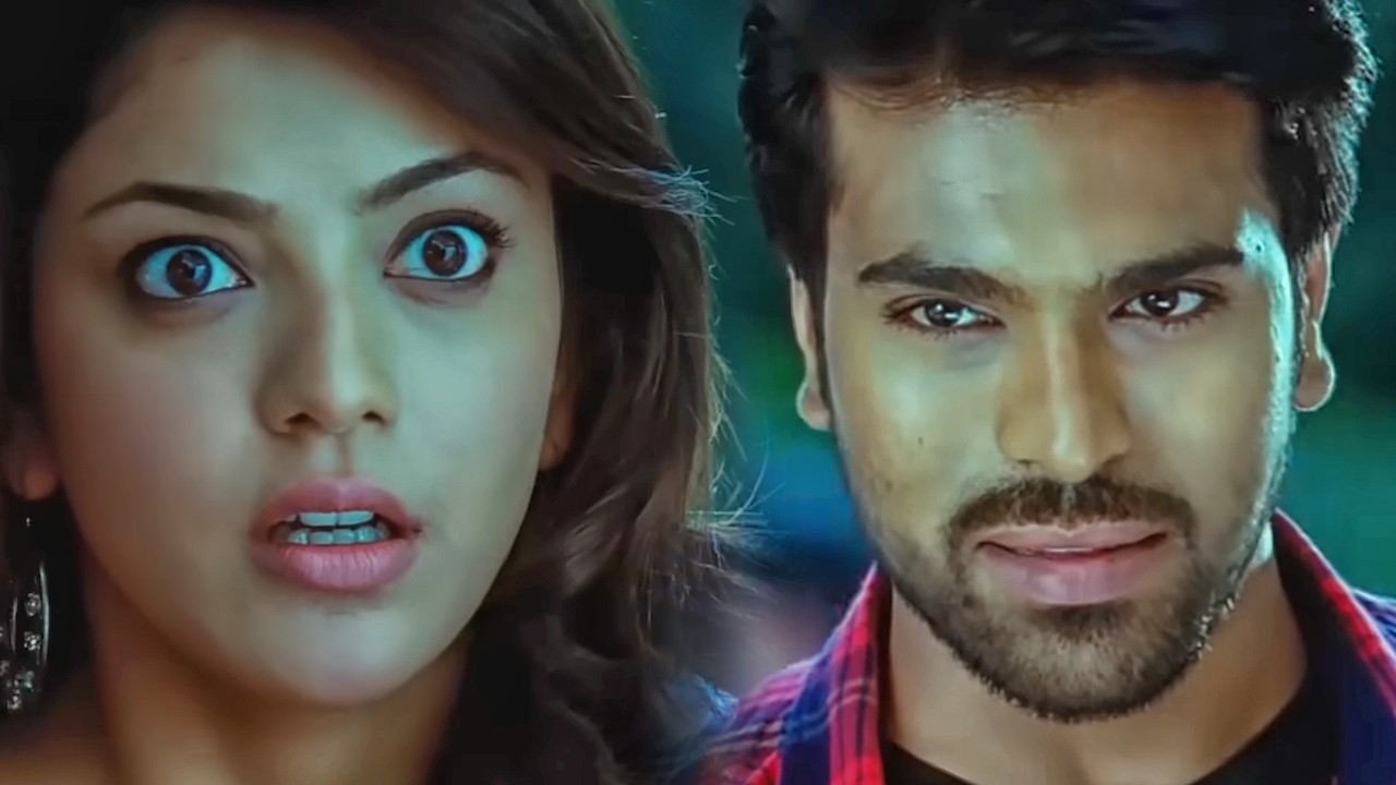 राम चरण ने काजल अग्रवाल को सबके सामने आई लव यू बोल डाला | Double Attack Movie Best Scene