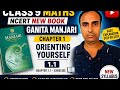 ORIENTING YOURSELF Class 9 Ex 1.1 NCERT (New NCERT book GANITA MANJARI) Coordinating geometry