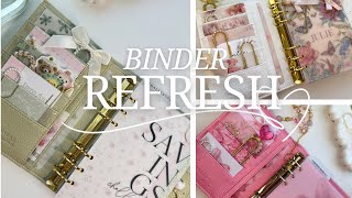 Cash Binder Refresh for Spring / Summer | Updated Binder Setup 🩷