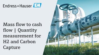 Mass flow to cash flow | Quantity measurement for Hydrogen and Carbon Capture