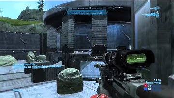 Lethul (An MLG Pro) - Halo: Reach Jumping Triple Kill Quick Scope (Sanctuary Team Slayer)