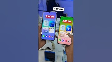 Samsung Galaxy A36 5G vs A56 5G In Hand Look 😍 | Samsung Latest 5G Phones 2025 #samsunggalaxya365g