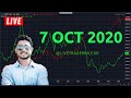 Live Stock Market Analysis in NSE 7 th October 2020