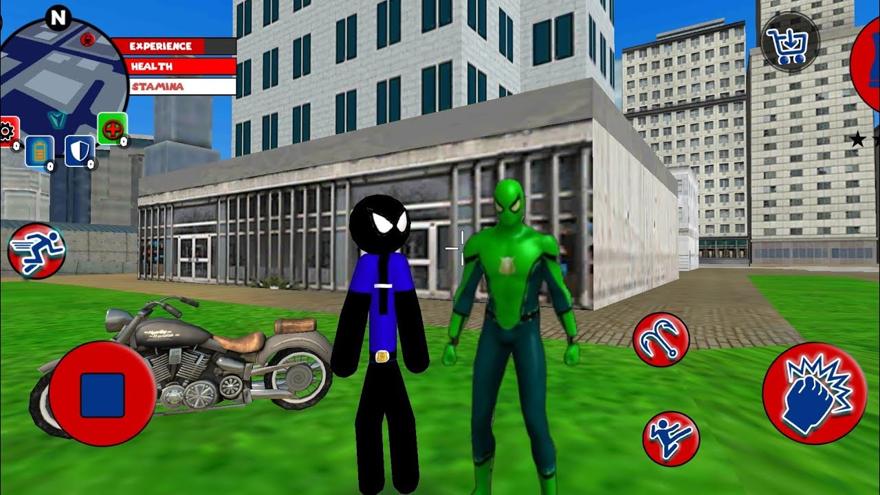 Police Stickman Rope Hero 7 Android Gameplay YouTube