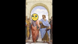 PLATÓN y ARISTÓTELES - El 💔 roto de Platón 😭