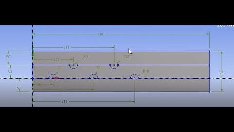 Heat exchanger: Fluid-solid conjugated (Part 1/3), DesignModeler