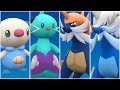 Full oshawott evolution forms team shiny oshawott dewott samurott hisuian moveset scarlet violet