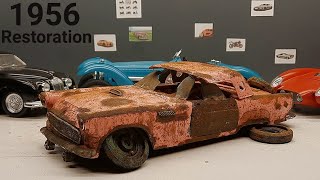 Restoration Abandoned Ford  Thunderbird 1956