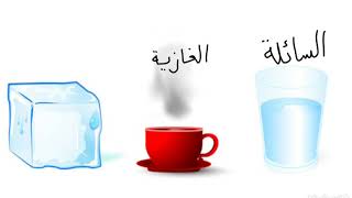 حالات الماء ( لغير الناطقين بالعربية ) .