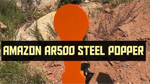 Amazon AR500 Popper Target
