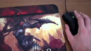 Steelseries QcK Limited Edition Diablo 3 Demon Hunter Mouse Pad Unboxing HD720p
