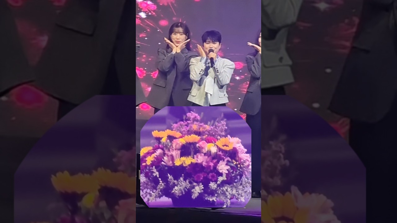 예쁜마이진#내인생꽃이 활짝 피었네요💦백련사에서 대형꽃다발 선물받았네요💐