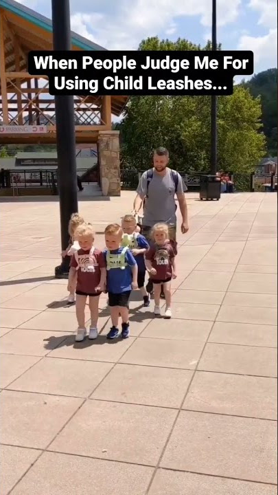 Should You Use Child Leashes? #viralshorts #parents #parenting #debate #dad #mom #trending #parent