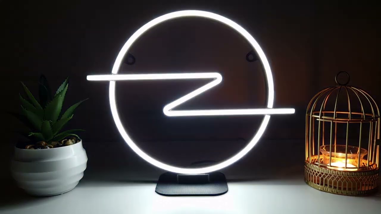 Opel Logo Car LED Neon Decor - Kamelneon