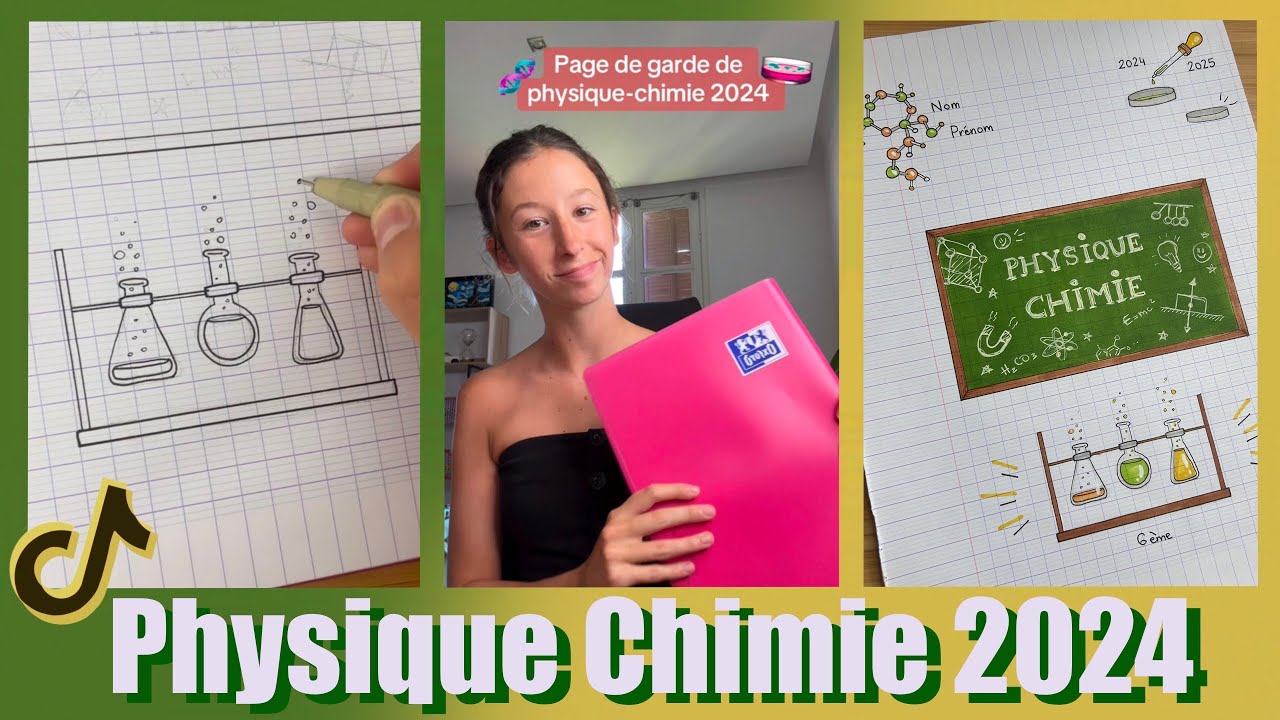 Page De Garde Illustration Physique Chimie www.youtube.com