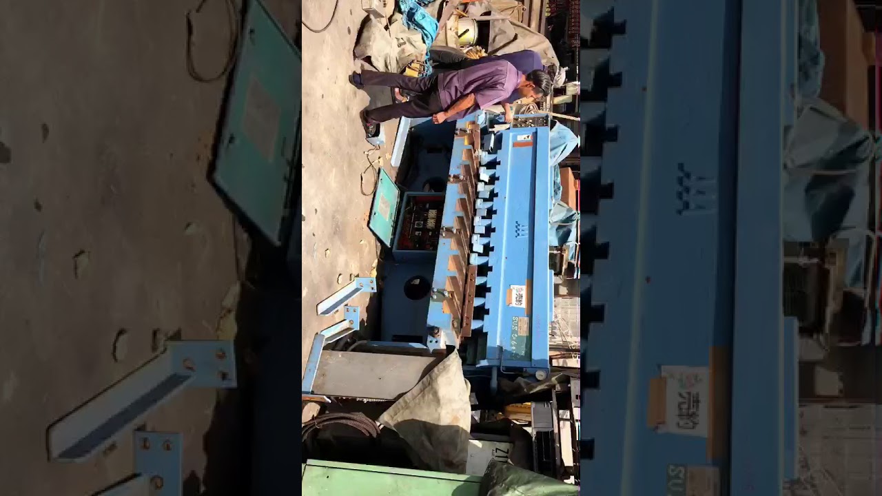 "AAA" Shearing Machine Model  S-1320  Max. 2,000 × 13 mm.