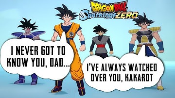 All Unique Team Select Dialogues - Dragon Ball Sparking Zero 2024