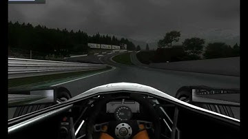 RFE Weather devel update - rfactor 1 Spa rain - wet