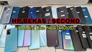 HP Second / Bekas kondisi like new 2023. Cek sekarang juga❗
