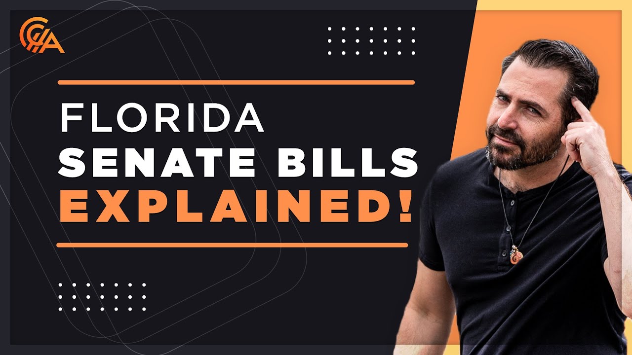 Florida Senate Bill Changes and Explanations Insurance Claims