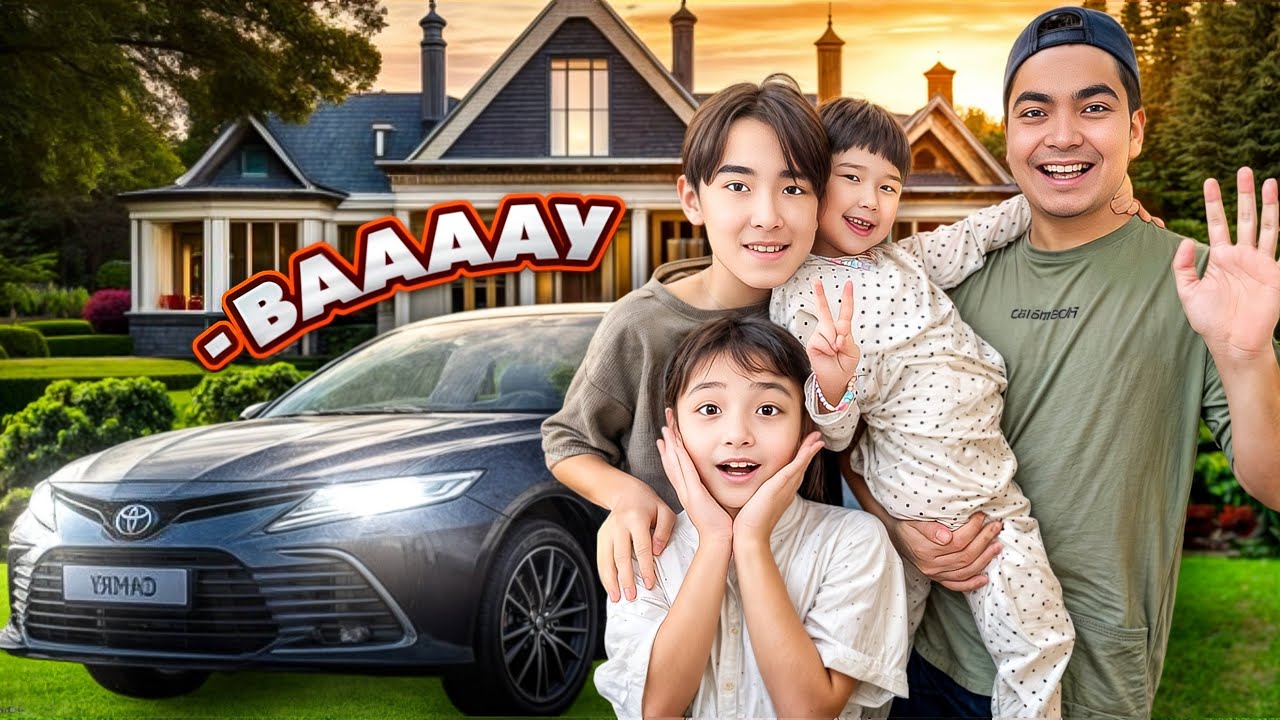 КОПЖАСАРОВЫ ЖАН-ҰЯСЫН ҚОНАҚҚА ШАҚЫРДЫҚ 😁| Жасмин мен Томикош машинаны КӨРІП ШОК!😍