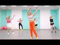 26 Min Aerobic Dance Workout to Make Side Belly Fat CRY HARD