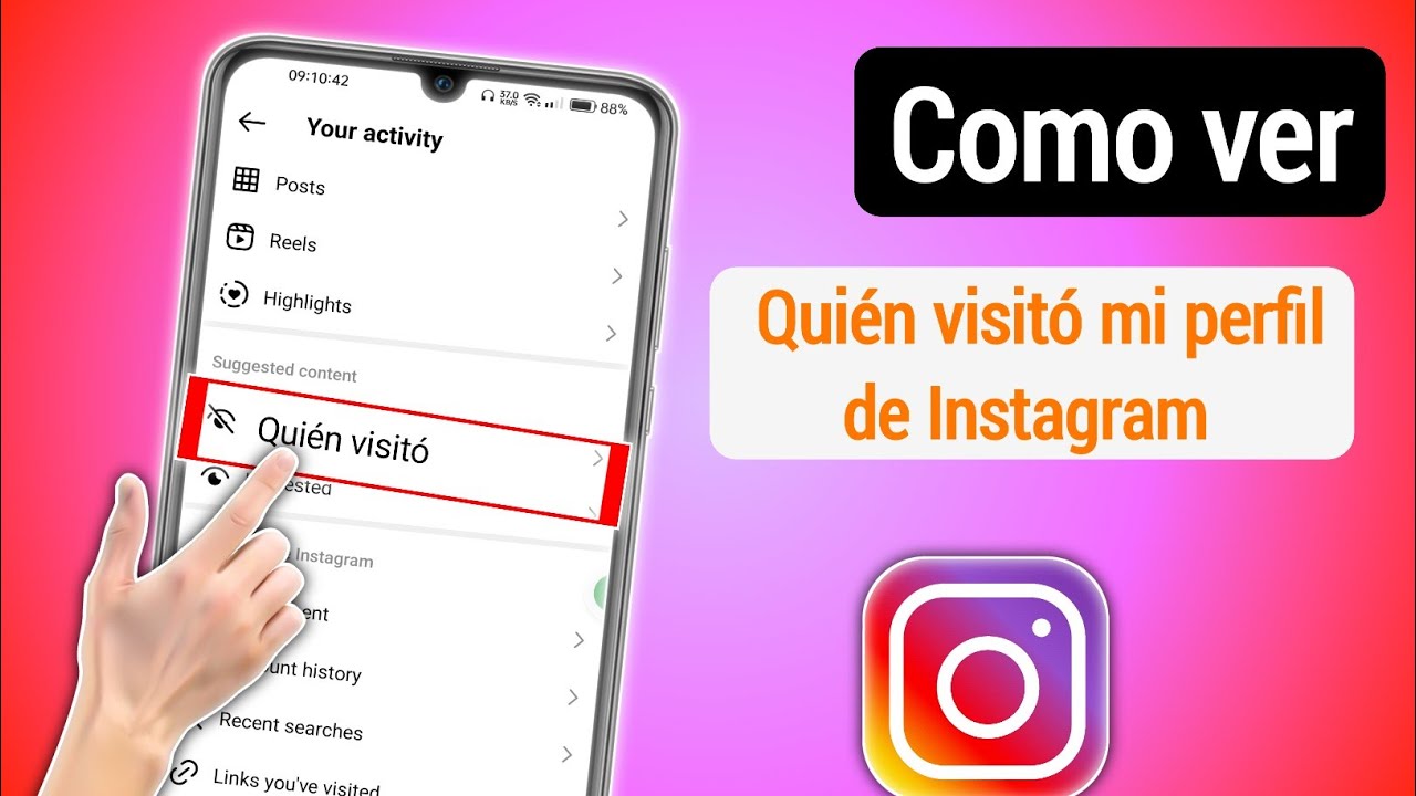 Como saber QUIÉN VISITA MI PERFIL de Instagram Y sin Apps! - YouTube