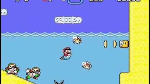 Super Mario World Level- Mustard Shore R
