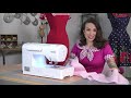 Learn how to accent collars with trim on It’s Sew Easy with Gretchen Hirsch. (1909-2)