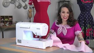 Learn how to accent collars with trim on It’s Sew Easy with Gretchen Hirsch. (1909-2)