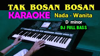 DJ SETIA UNTUK SELAMANYA - KARAOKE Nada Wanita | DJ Full Bass