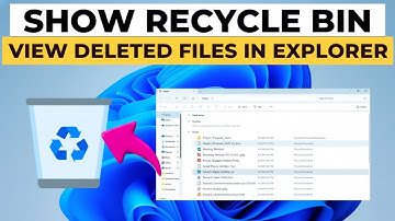 Show Recycle Bin In File Explorer – Access Deleted Files Easily On Windows 10 and 11
