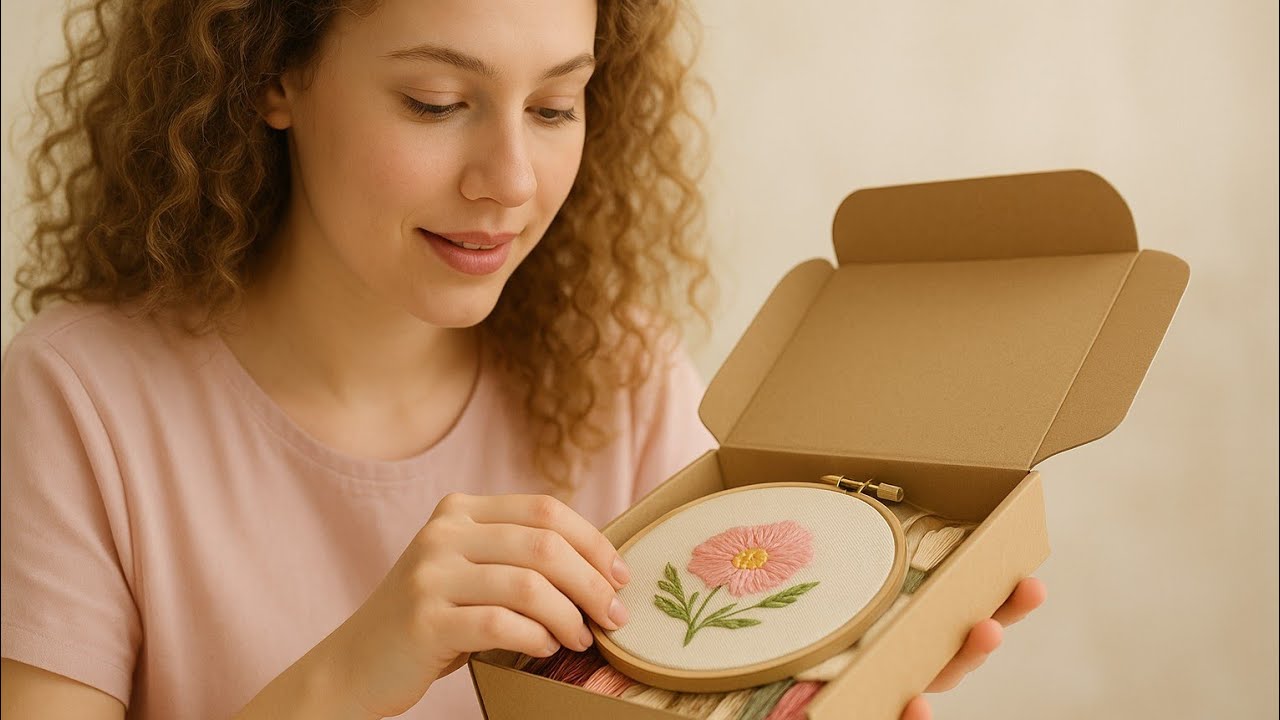 Купила Очень много наборов для вышивания