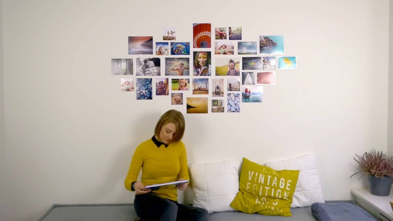 Goede DYI: Fotocollage maken voor aan de wand - YouTube DA-63