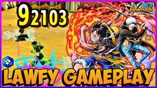 Luffy And Law Duo Unit doing Insane Damage In League | One Piece Bounty Rush