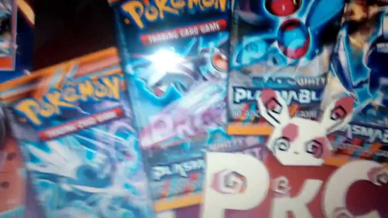 NUOVO SET POKEMON NERO E BIANCO PLASMA BLAST IMMAGINI DELLE BUSTINE E ...
