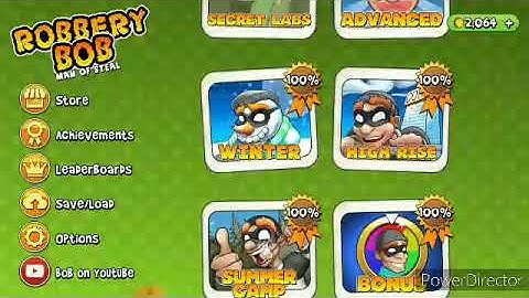 Robbery Bob chapter 7 (Summer Camp) level 1 to level 5