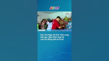 Hội Chữ thập đỏ tỉnh VL kêu gọi, tiếp nhận ủng hộ cứu trợ đồng bào bị lũ lụt