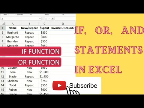 How to use IF, AND, OR function in Excel | HIT Solutions - YouTube