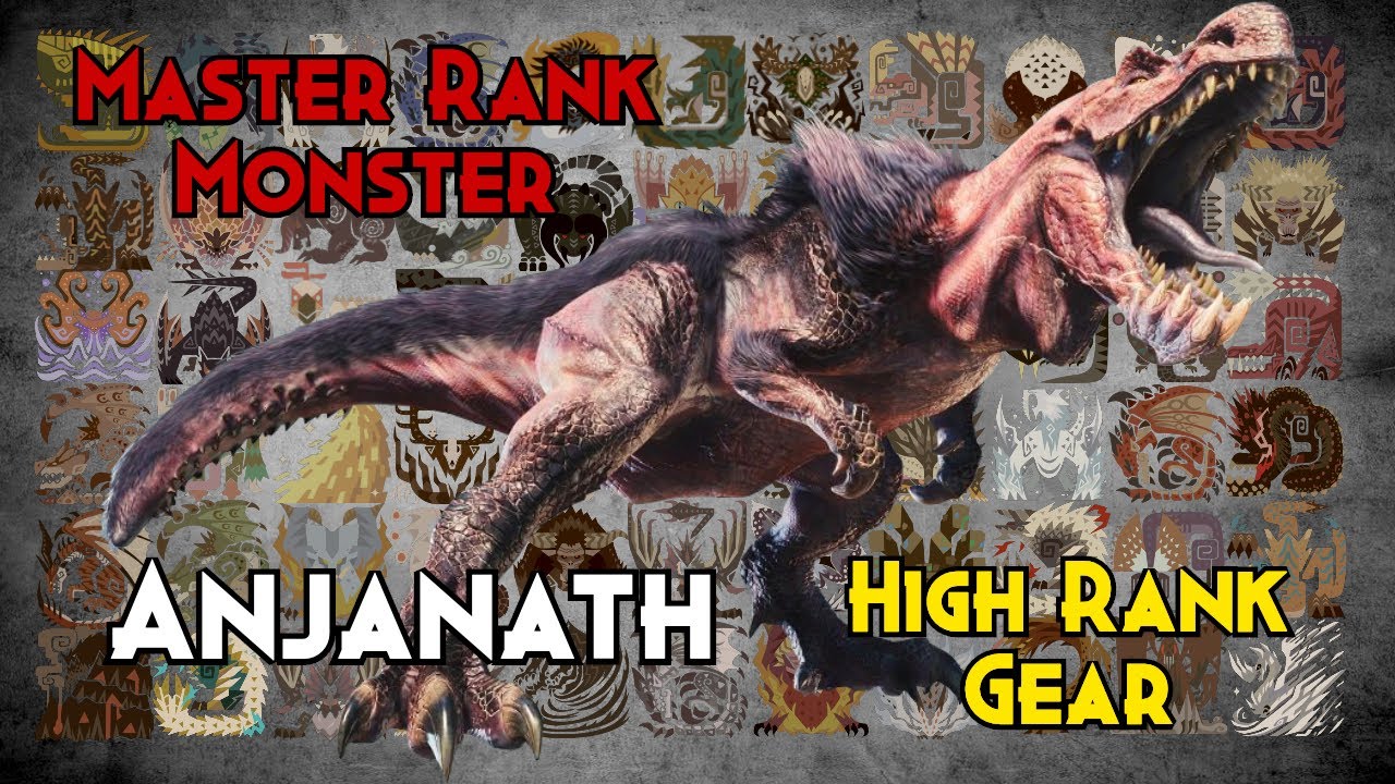 Anjanath - High Rank Gear ONLY | Monster Hunter World: Iceborne