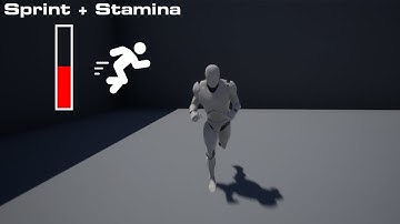 Sprinting With Stamina Bar Tutorial Unreal Engine 4