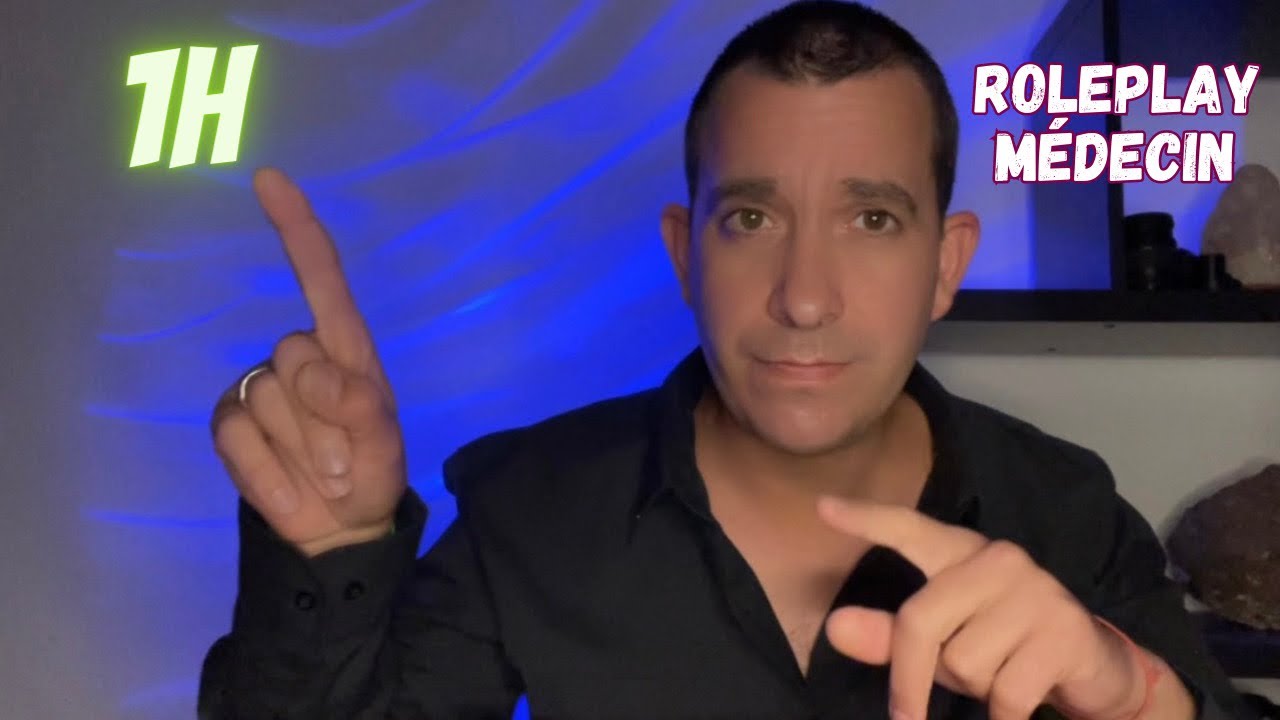 ASMR 1 HEURE DE ROLEPLAY MÉDICAL ⚕️#asmr #asmrfr #roleplay #asmrroleplay