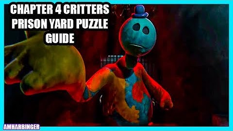 Poppy Playtime Chapter 4 Prison Yard Puzzle Guide