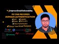 I will configure dns records and warm up emails to boost email deliverability