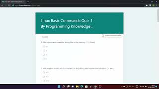 Linux Command Line Basics Tutorials - test exercise screenshot 5