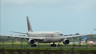 QATAR AIRWAYS | Airbus A330-300 TAXI and TAKEOFF from Cochin Int&#39;l Airport | Kochi Airport