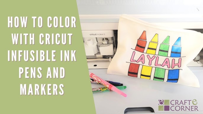 Cricut Infusible Ink Coloring with Pens - Make a Mandala Totebag! 