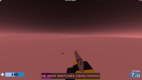 Roblox Arsenal Nights Edge When Day Breaks melee bossfight close ending (intense)